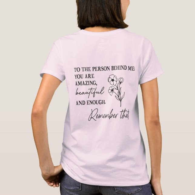 Camiseta Equipe de empoderamento: você importa o Inspirati  (Verso)