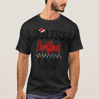 Camiseta Equipe de Enfermeira de Natal Correspondente Enfer