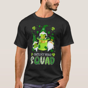 Camiseta Equipe de Enfermeira de Oncologia Dia de São Patrí