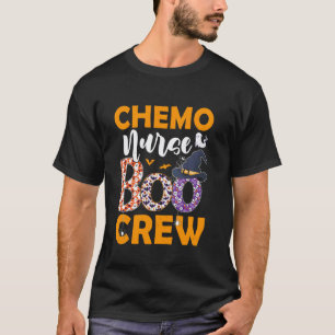 Camiseta Equipe de Enfermeira Quimio Boo Fantasma Espiritua