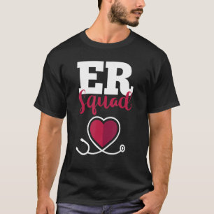 Camiseta Equipe de Enfermeiros de Hospital Sala de Emergênc