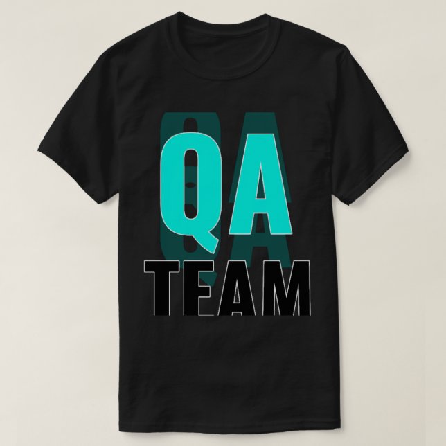 Camiseta equipe de engenharia qa (Frente do Design)