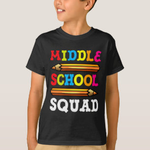 Camiseta Equipe de ensino médio de volta às aulas professor