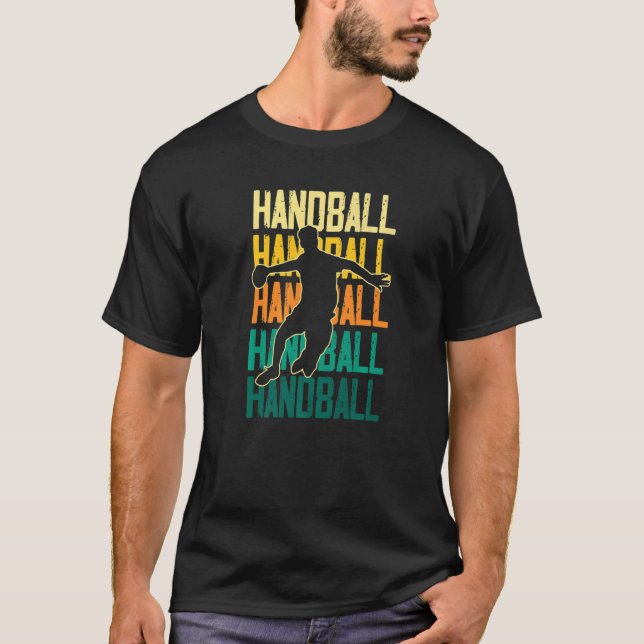 Camiseta Equipe de esportes de bolinha do jogador de hélice (Frente)
