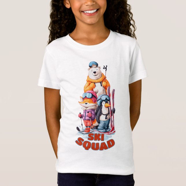 Camiseta equipe de esqui (Frente)