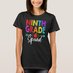 Camiseta Equipe de Estudantes do 9º Grau de Esquadrão de Pr