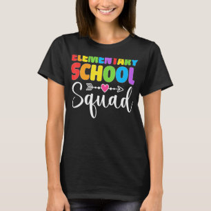 Camiseta Equipe de Estudantes do Esquadrão da Escola Elemen