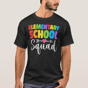Camiseta Equipe de Estudantes do Esquadrão da Escola Elemen