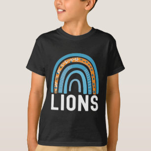Camiseta Equipe de Fã de Esportes Escolares Leões Espírito
