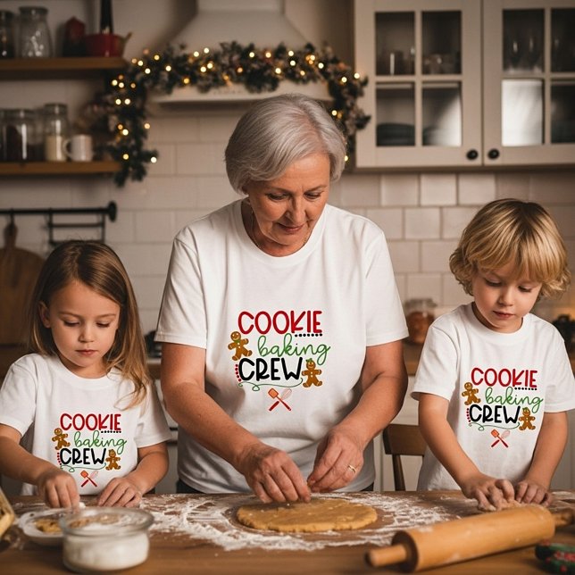 Camiseta Equipe de fabricação de biscoitos (Criador carregado)