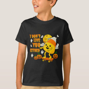 Camiseta Equipe de fantasias do Halloween Candy Corn Eu não