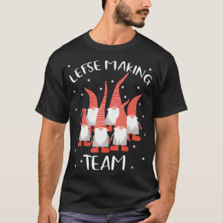 Camiseta Equipe de Fazer à esquerda Deus Jul Gnomo Tomte Pa