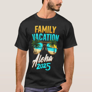 Camiseta Equipe de Férias em Família Viagem de Férias Famíl