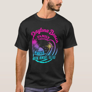 Camiseta Equipe de Férias em Família Viagem Férias em Dayto