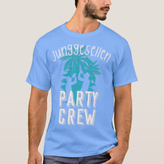 Camiseta Equipe de Festa de Despedida de Solteiro