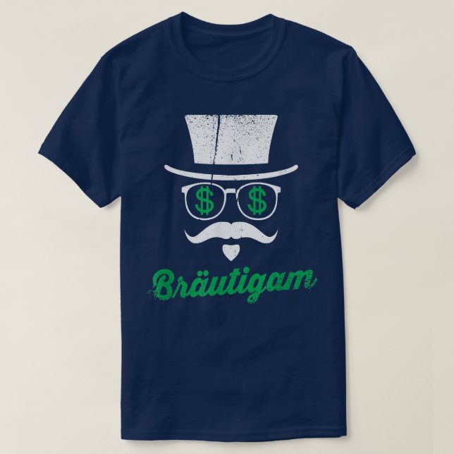 Camiseta Equipe de festa de despedida de solteiro masculina (Frente do Design)