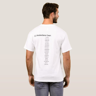 Camiseta Equipe de Filmagens da CC Productions