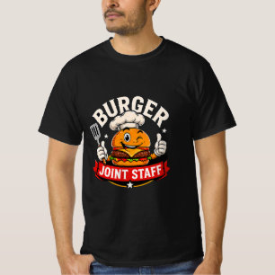 Camiseta Equipe de Funcionários do Burger Joint 👨🍳