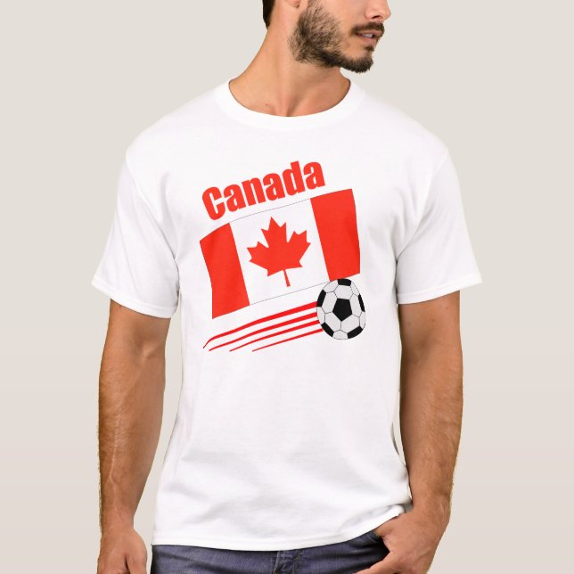 Camiseta Equipe de futebol canadense (Frente)