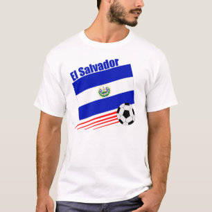 Camiseta Equipe de futebol de El Salvador