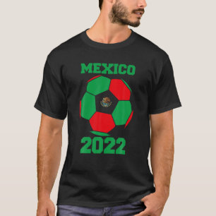 Camiseta Equipe De Futebol Do México 2022 - Bola De Futebol
