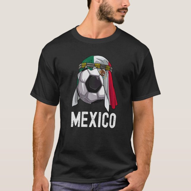 Camiseta Equipe de Futebol do México 2022: Keffiyeh Árabe B (Frente)