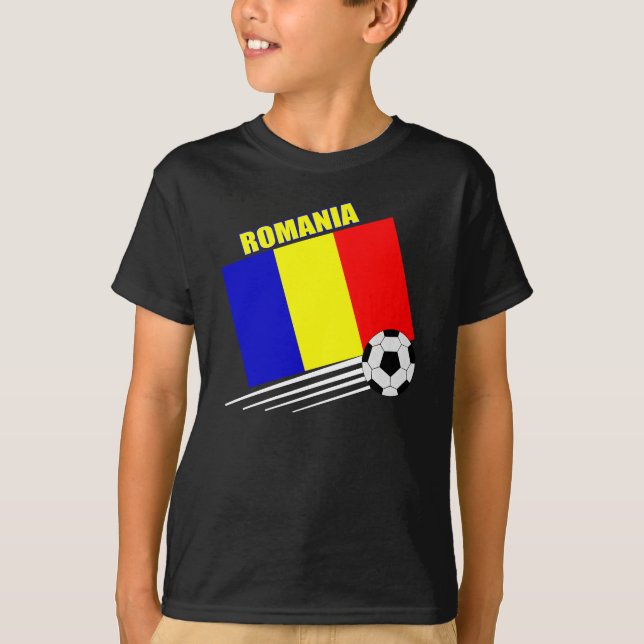 Camiseta Equipe de futebol romena (Frente)