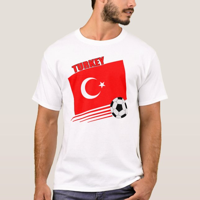 Camiseta Equipe de futebol turca (Frente)