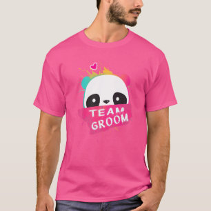 Camiseta Equipe de homens noivo  Homens solteiros despedida