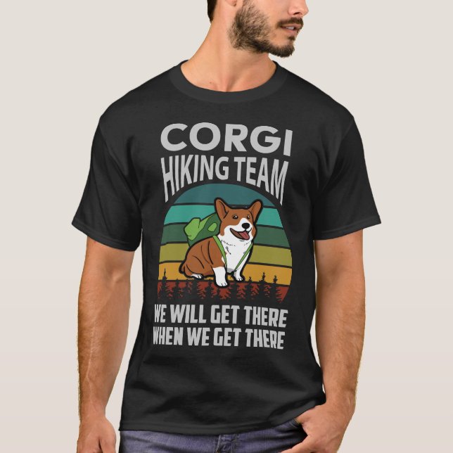 Camiseta Equipe de Itinerância de Corgi (Frente)