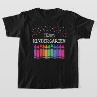 Equipe de Jardim de Infância Black Crayons & Stars