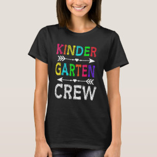 Camiseta Equipe de Jardim de Infância de Volta à Escola Par