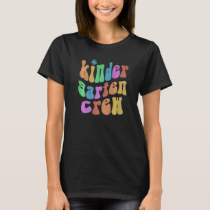Camiseta Equipe de Jardim de Infância na Moda Professora Ol