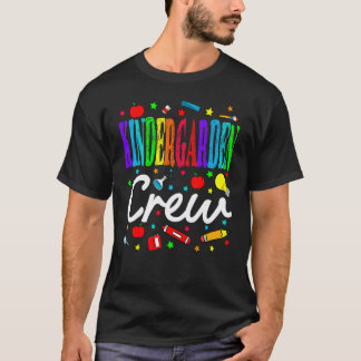 Camiseta Equipe de Jardim de Infância Professor Alunos Cria