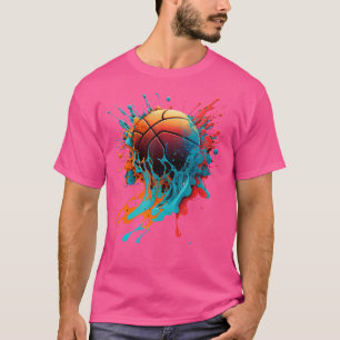 Camiseta Equipe De Jogador De Basquete De Baller De Basquet