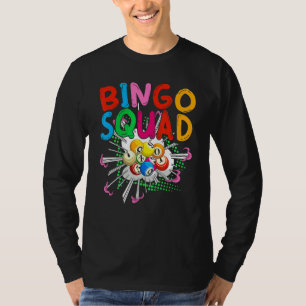 Camiseta Equipe de Jogador de Bingo Loteria Apostas Vencedo