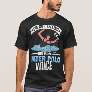 Camiseta Equipe de jogadores de água Waterpolo Natação Espo