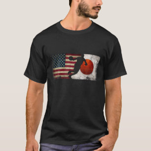 Camiseta Equipe de jogadores de basquete EUA Japão Flag Gr