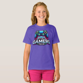 Camiseta Equipe de Jogadores de Pixel - Futura Garota Gamer