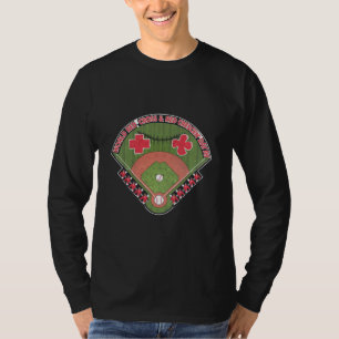 Camiseta Equipe de Jogadores Médicos de Baseball