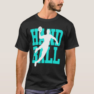 Camiseta Equipe de Jogos de Bola de Bonito de Andebol