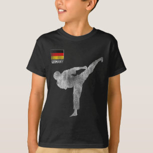 Camiseta Equipe de Karate Artes Marciais Mma Chute Alemanha