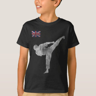 Camiseta Equipe de Karate Artes Marciais Mma Chute Inglater