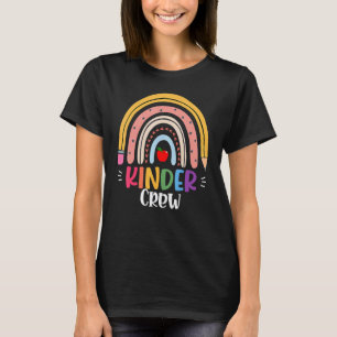 Camiseta Equipe de Kinder Professor de Jardim de Infância A