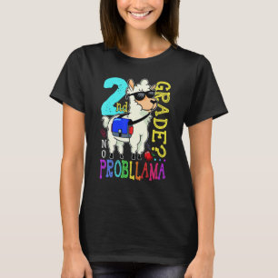 Camiseta Equipe de Lhama Fofa 2ª Série Volta às Aulas Sem P