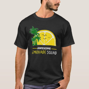 Camiseta Equipe de Limonada Esquadrão Incrível de Limonada