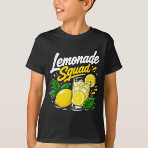 Camiseta Equipe de limonada verão bebida de limão amante tr