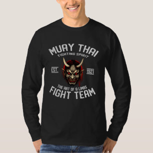 Camiseta Equipe de Luta Muay Thai Oni Warrior 5