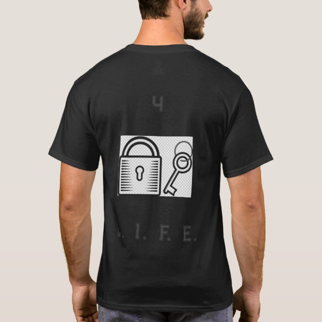 Camiseta Equipe de madeira personalizada CQB (Verso)