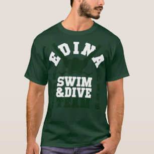 Camiseta Equipe de mergulho da Natação Edina 11